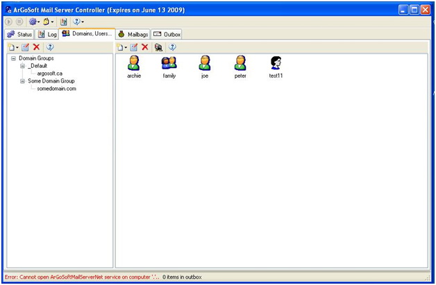 ArGoSoft Mail Server